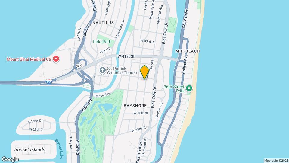 3470 Sheridan Ave Map and Location Details