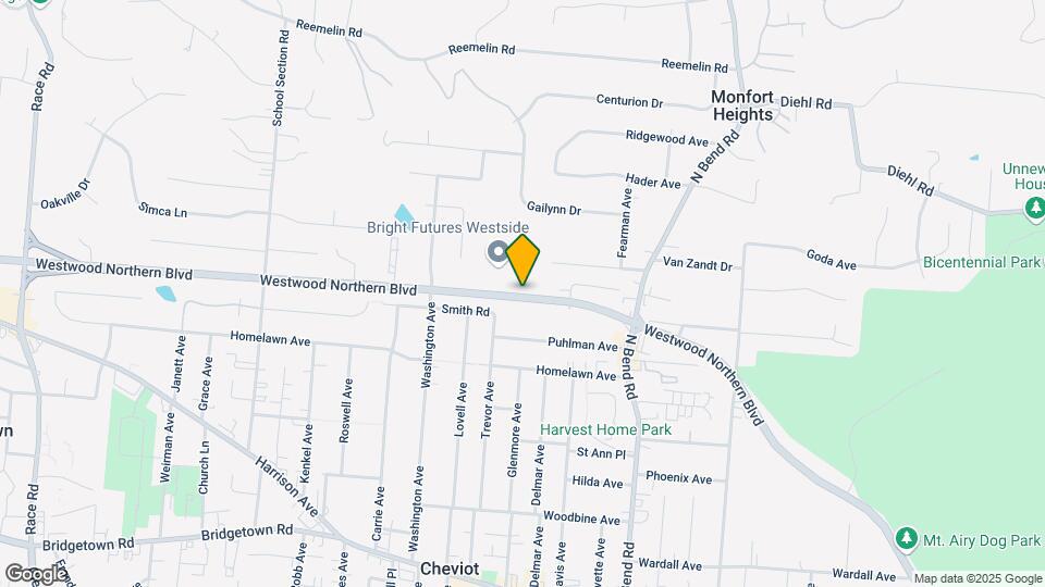 3640 Westwood Northern Blvd Map and Location Details