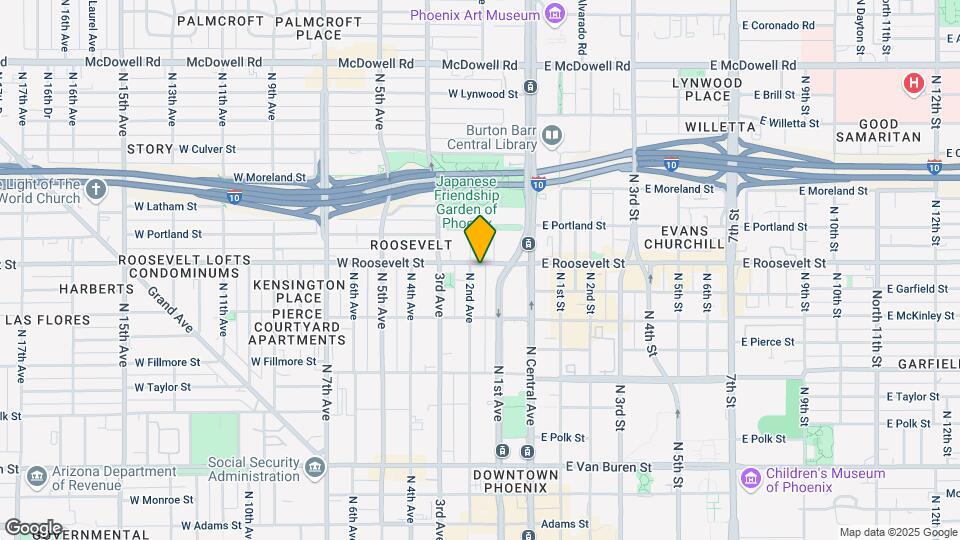Historic Westminster Apartments Map and Location Details