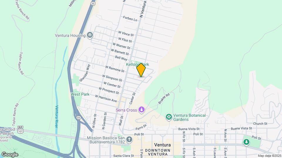 158 E Ramona St Map and Location Details