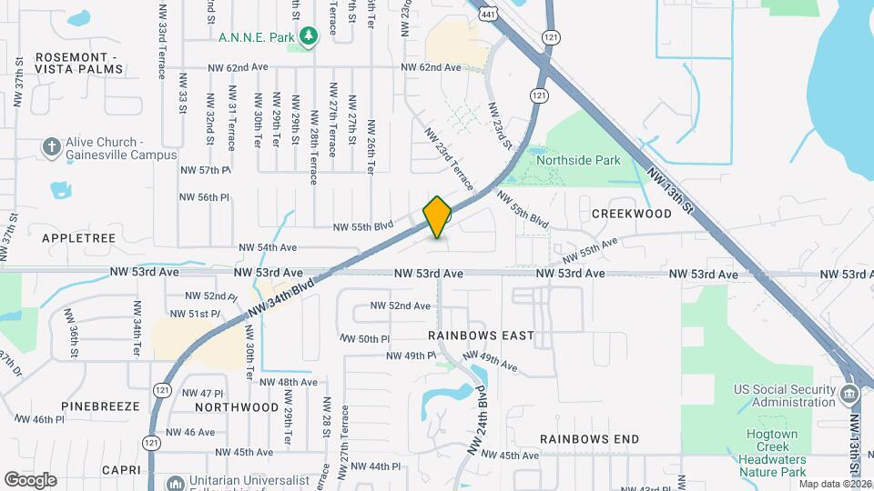 2440 NW 54 Ave Map and Location Details