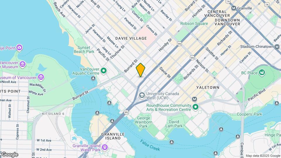 1335 Howe St Map and Location Details