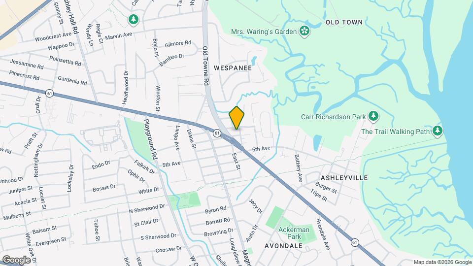 1118 Gunn Ave Map and Location Details