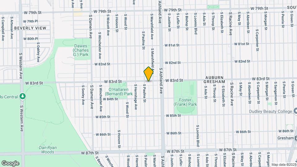 1649 W 83rd St. (NEW) Map and Location Details