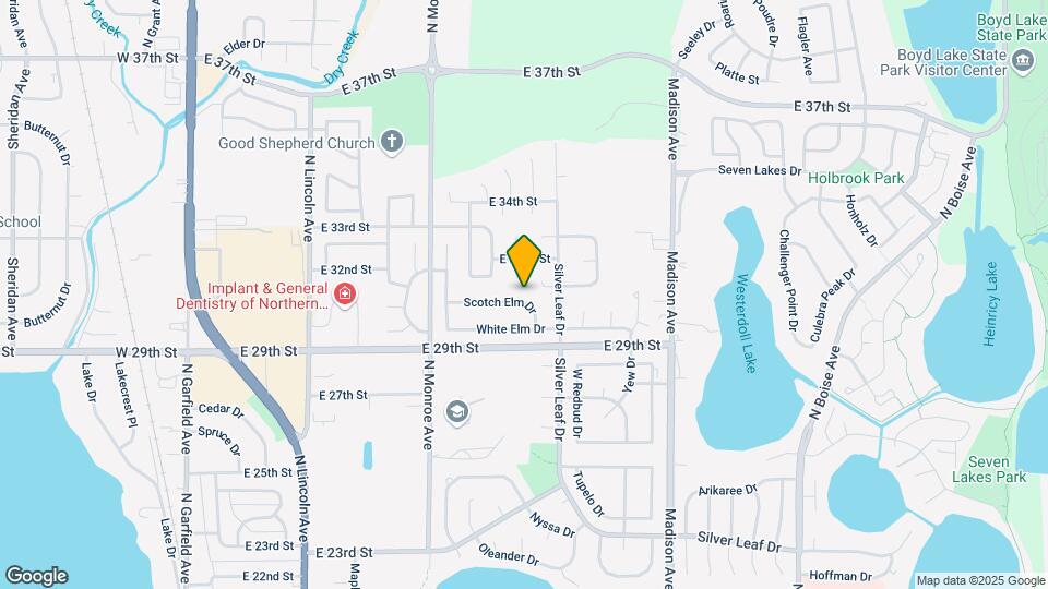 927 Scotch Elm Dr Map and Location Details