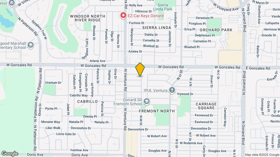 1301 Kingswood Way Map and Location Details