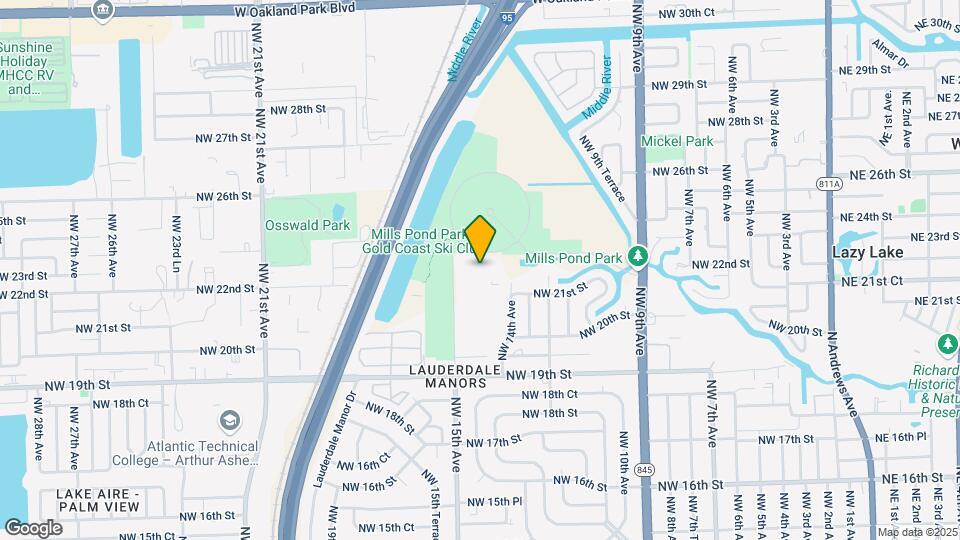 1460 NW 22nd Ct Mapa y Detalles de la Ubicación