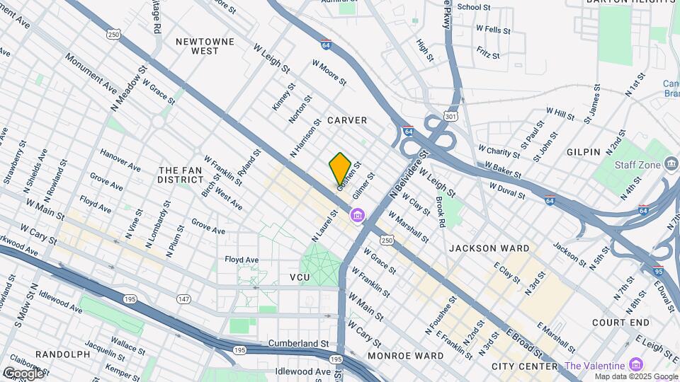 301 Goshen St Map and Location Details