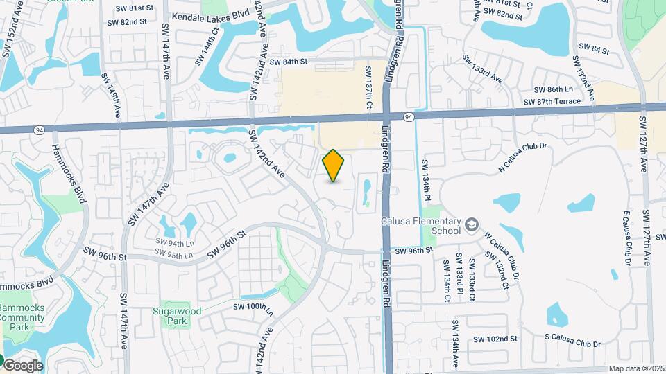 13902 SW 91st Terrace Map and Location Details