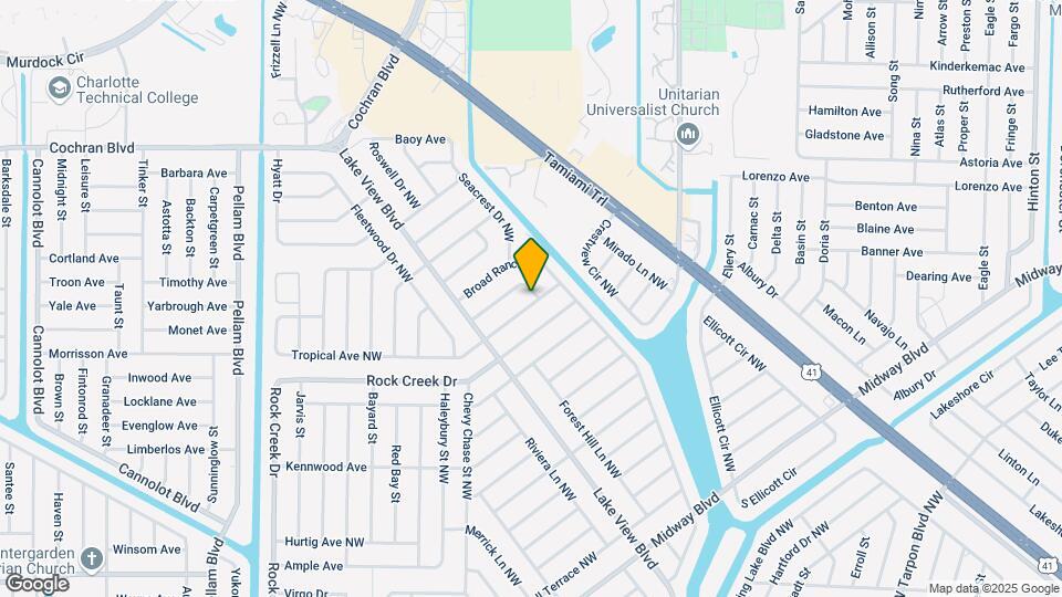 924 Tropical Ave NW Map and Location Details
