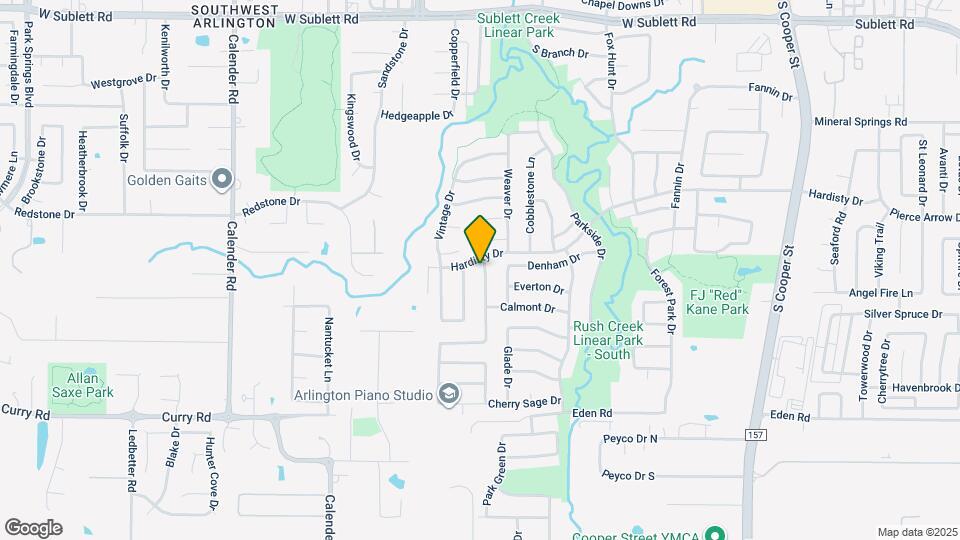 6504 Fannin Farm Way Map and Location Details