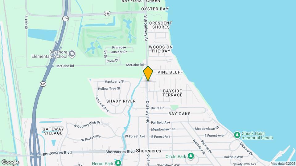 Bayside Oaks Apts. Map and Location Details