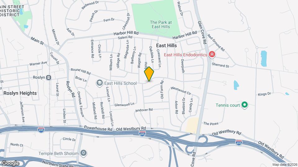 232 Round Hill Rd Map and Location Details