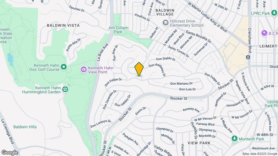4413 Don Felipe Dr Mapa y Detalles de la Ubicación