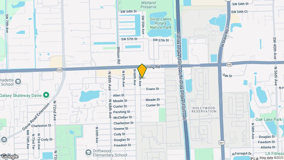 6470 Franklin St Map and Location Details
