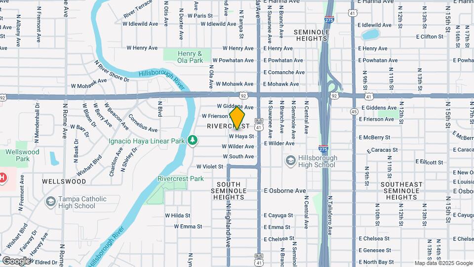 205 W Haya St Map and Location Details
