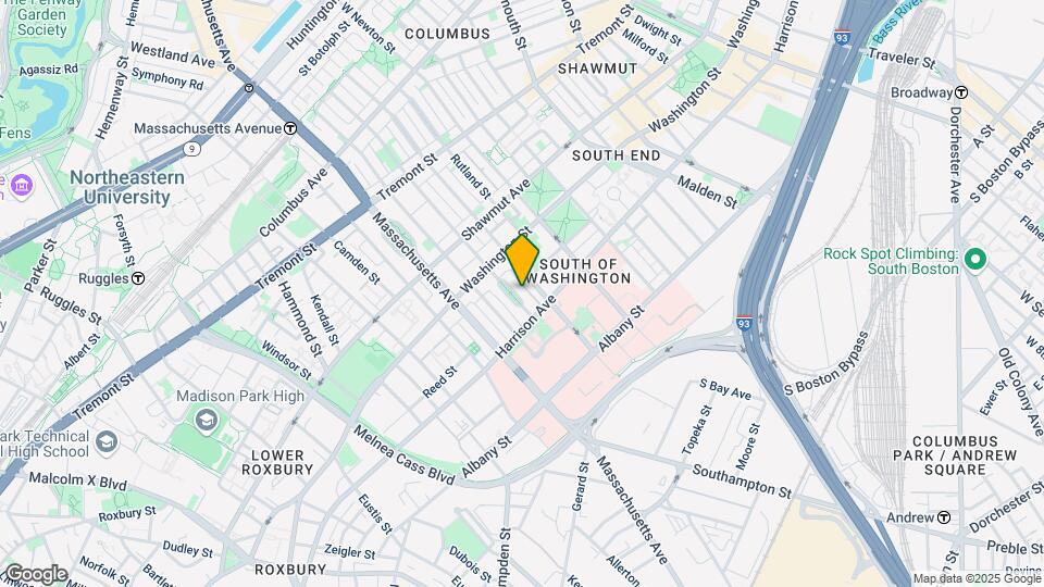 22 Worcester Sq, Unit 1 Map and Location Details