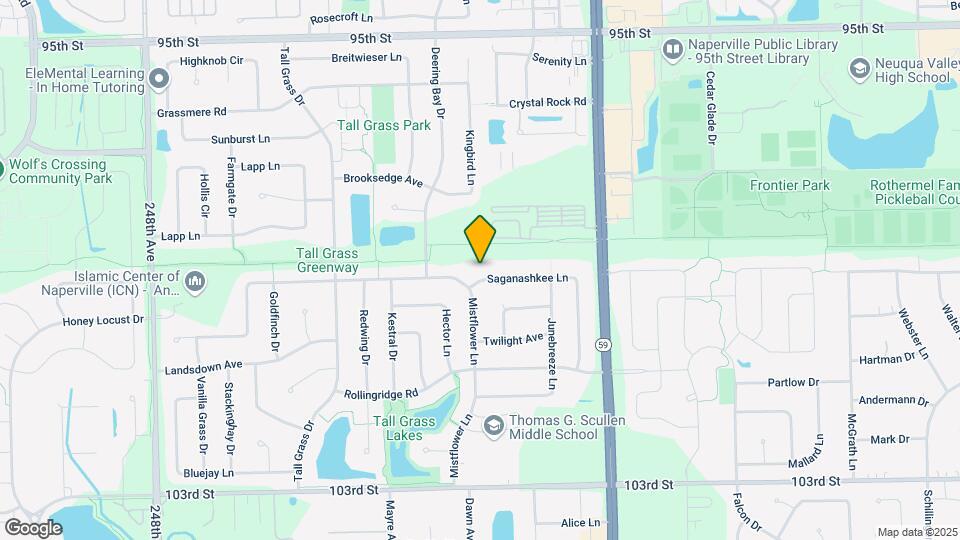 3169 Saganashkee Ln Map and Location Details