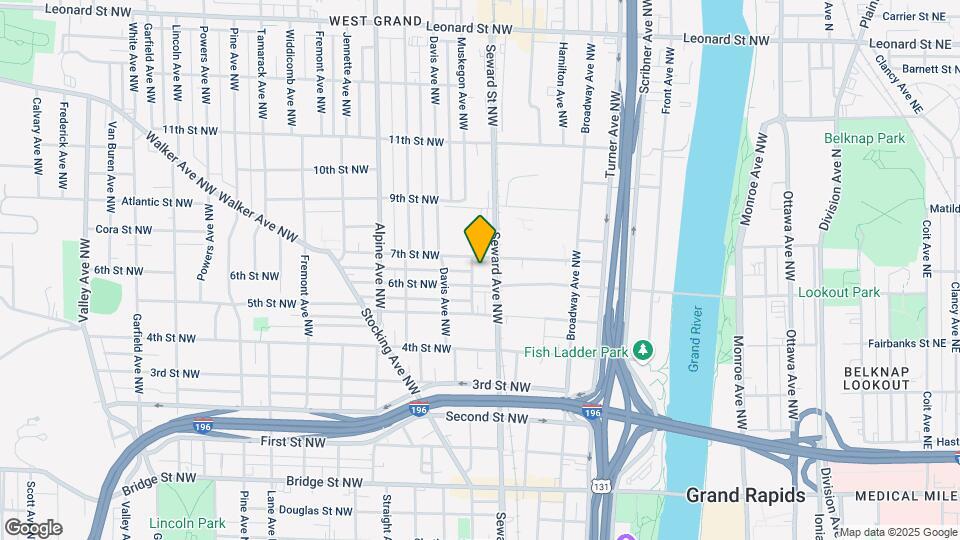 600 7th St NW, Unit 205 Map and Location Details