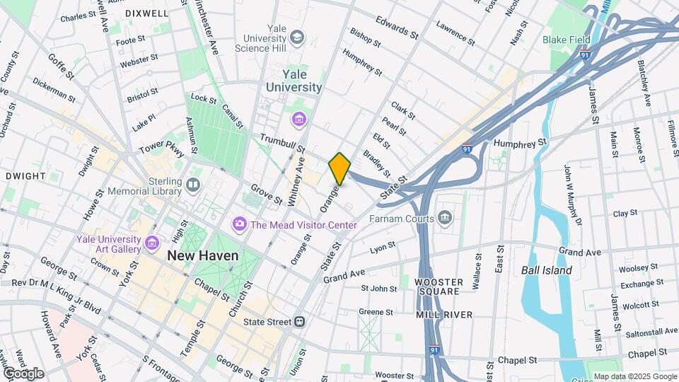 389 Orange St Mapa y Detalles de la Ubicación