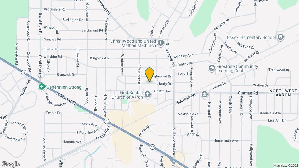 1700 Liberty Dr, Unit 1698 Liberty drive Mapa y Detalles de la Ubicación