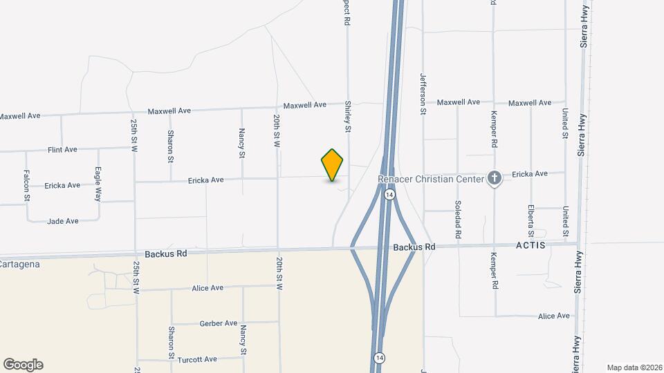 9201 Shirley St Map and Location Details