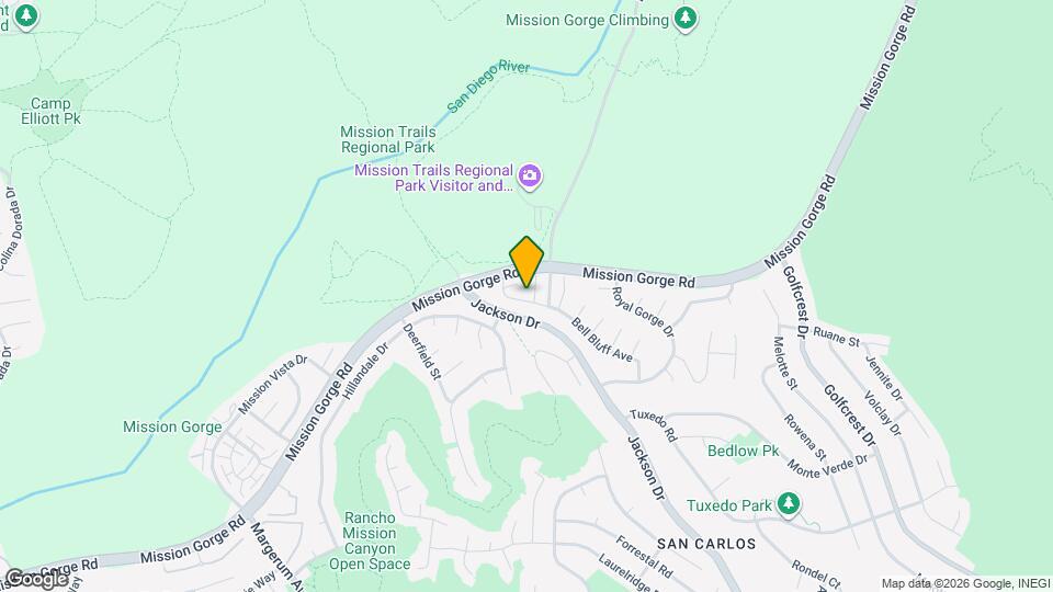 6494 Bell Bluff Ave Map and Location Details