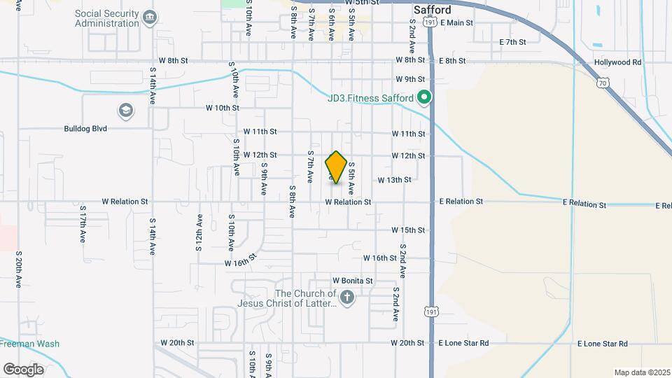 1313 S 6th Ave Map and Location Details