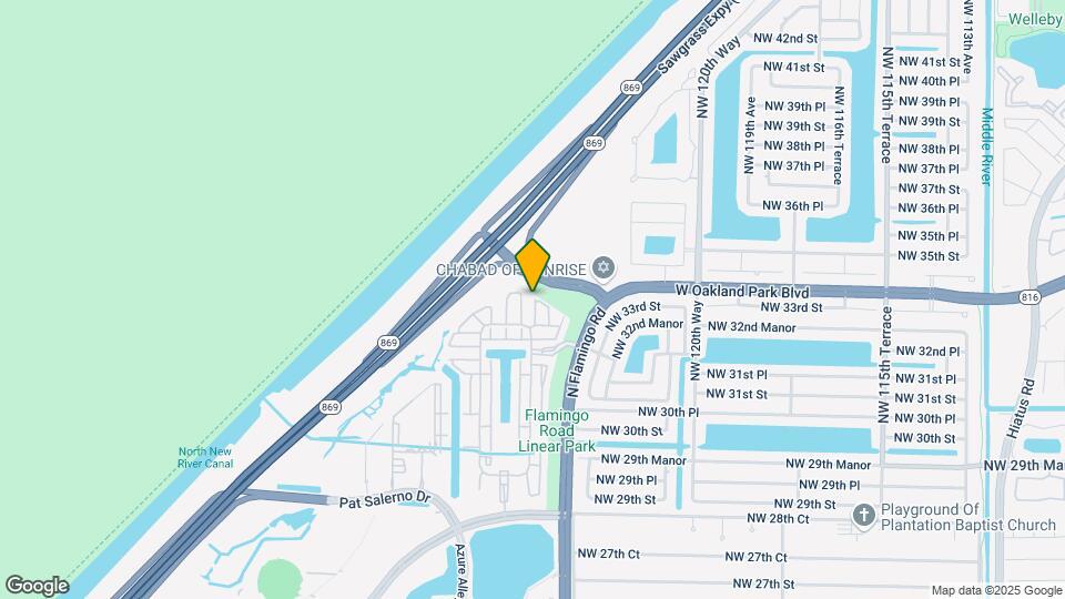3391 NW 125th Ave Map and Location Details