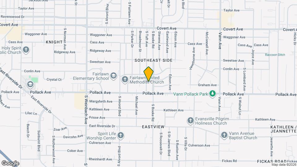 2000 S Taft Ave Mapa y Detalles de la Ubicación