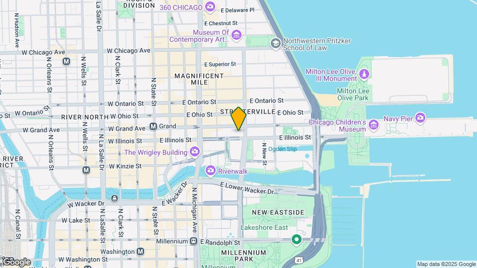 255 E Grand Ave, Unit 1805 Map and Location Details