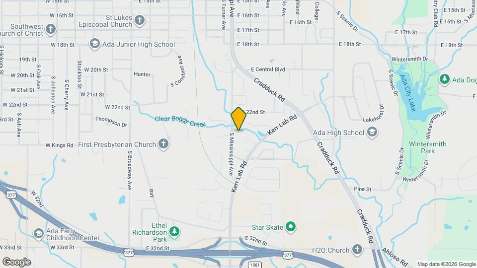 1412 S Mississippi Ave Map and Location Details