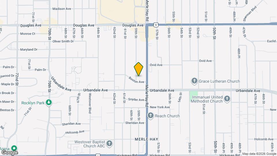 3107 59th St Map and Location Details