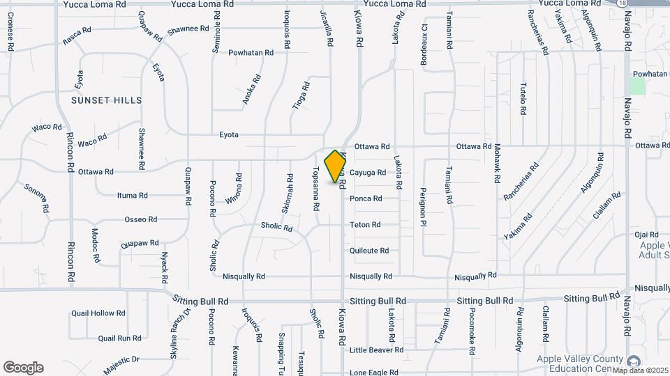 13190 Kiowa Rd Mapa y Detalles de la Ubicación
