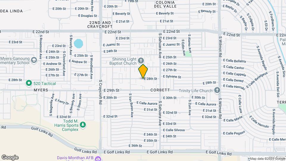 5754 E 28th St Mapa y Detalles de la Ubicación