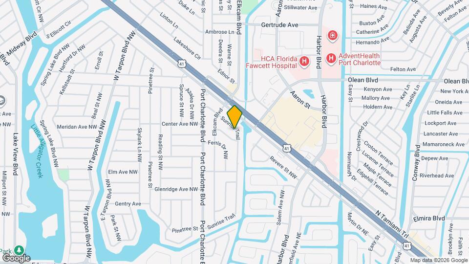 3209 Sunrise Trail Map and Location Details