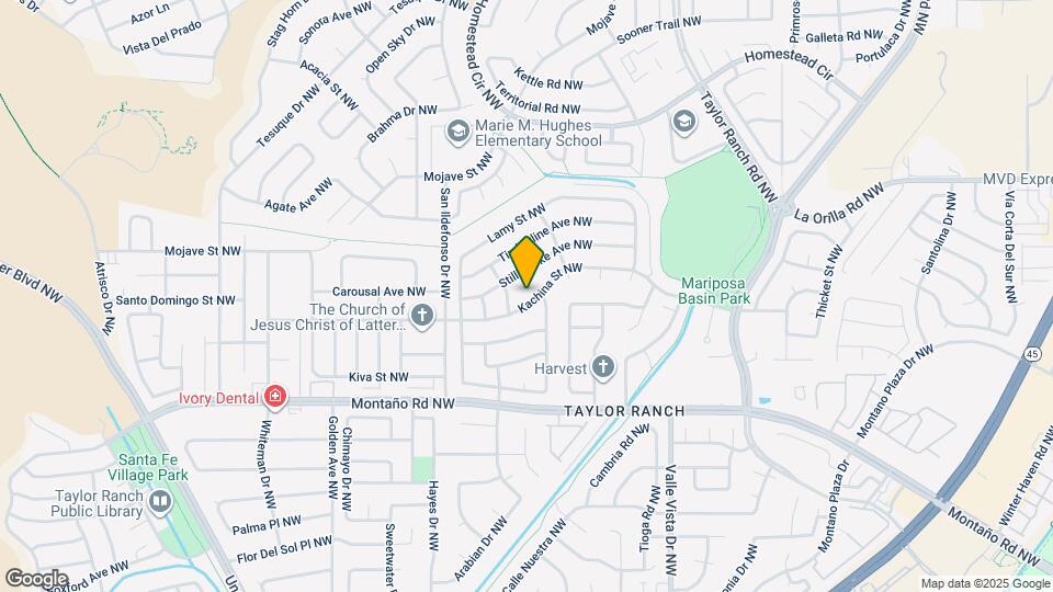 5605 Kachina St NW Map and Location Details