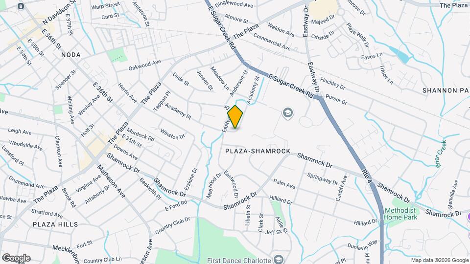 1742 Academy St Map and Location Details