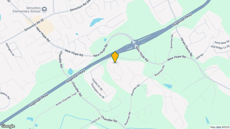 1249 Avington Glen Dr SE Map and Location Details