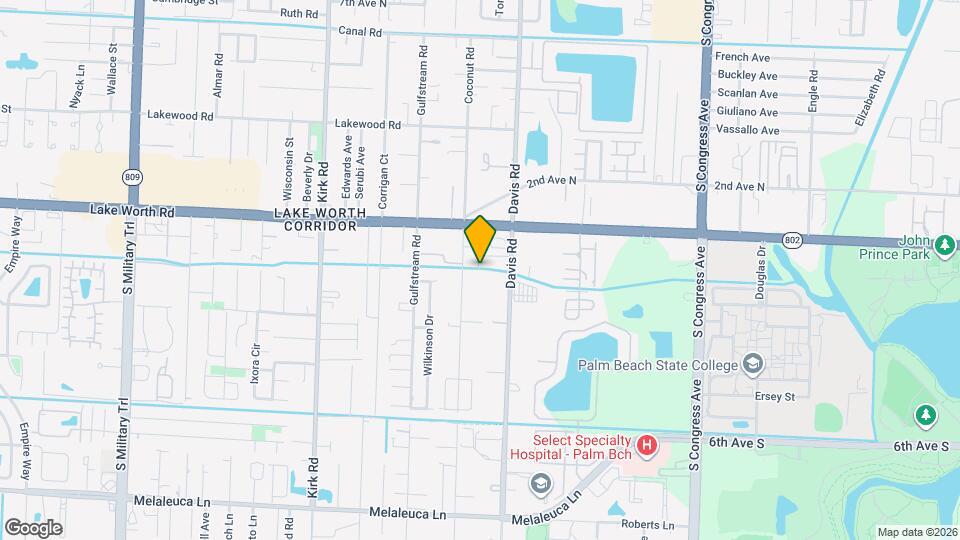 3570 San Bernardino Wy Mapa y Detalles de la Ubicación