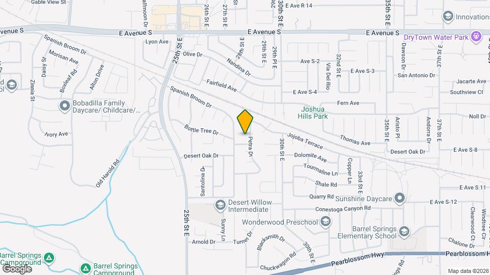 2726 Coria Pl Map and Location Details