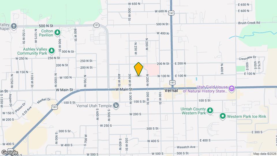 251 W 100 N Map and Location Details