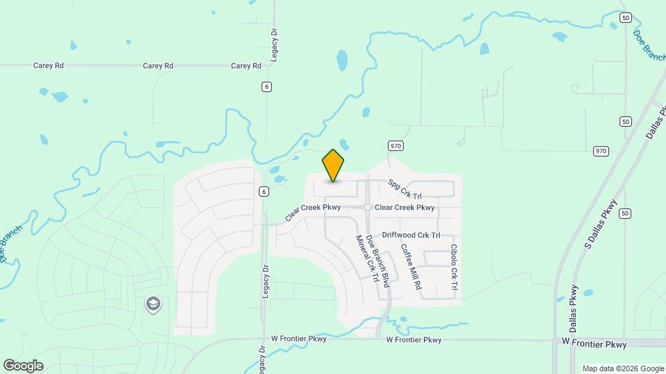 3122 Spg Crk Trl Map and Location Details