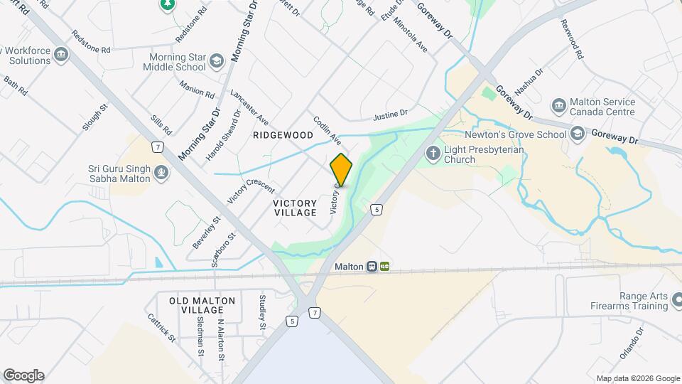 3276 Victory Crescent Map and Location Details