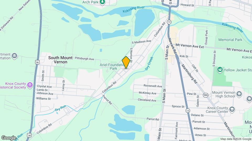 106 Columbus Rd Map and Location Details