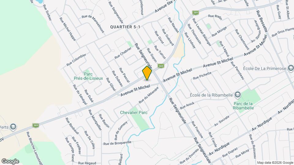 125 Saint-Michel Av Map and Location Details