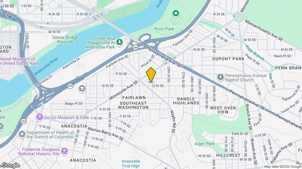 2220 Q St SE, Unit 3 Mapa y Detalles de la Ubicación