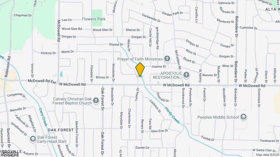 1126 Barbara Ann Dr Map and Location Details