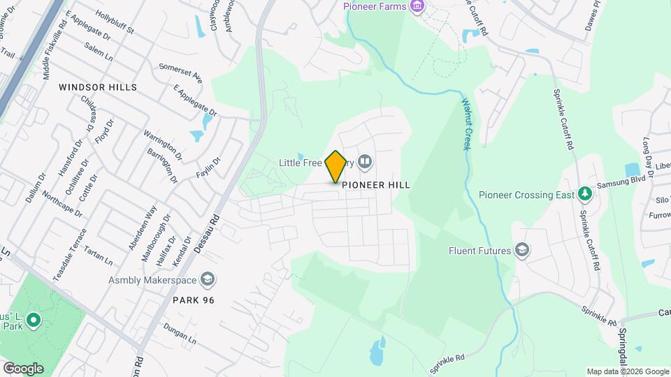 2113 Daleside Ln Map and Location Details