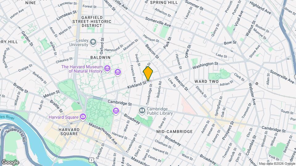 70 Kirkland St Map and Location Details